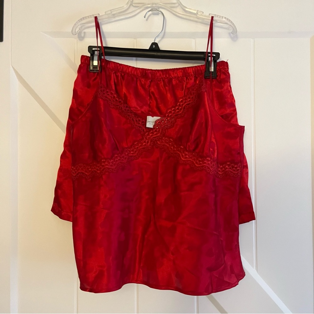Red Hearts Lingerie / PJ Set